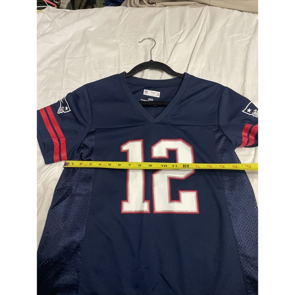 Tom Brady Jersey Woman's Shirt Medium Patroits - Picture 6 of 11